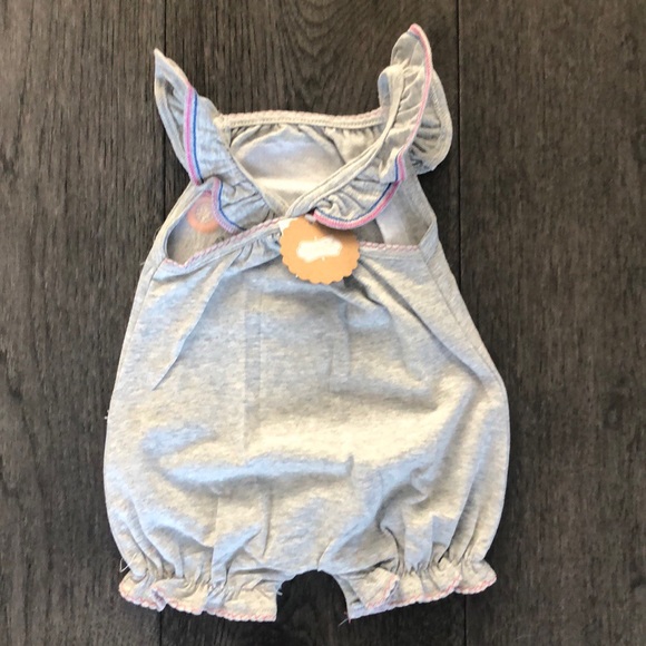 MUD PIE SEQUIN TOUCAN TASSEL BUBBLE ROMPER - Picture 3 of 8